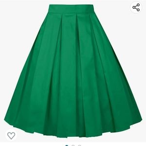 A-line Midi Skirt